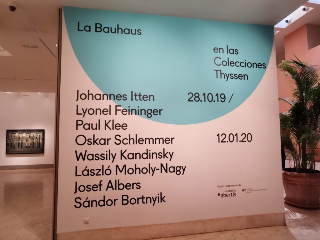 Visita a la exposición Bauhaus en el museo Thyssen